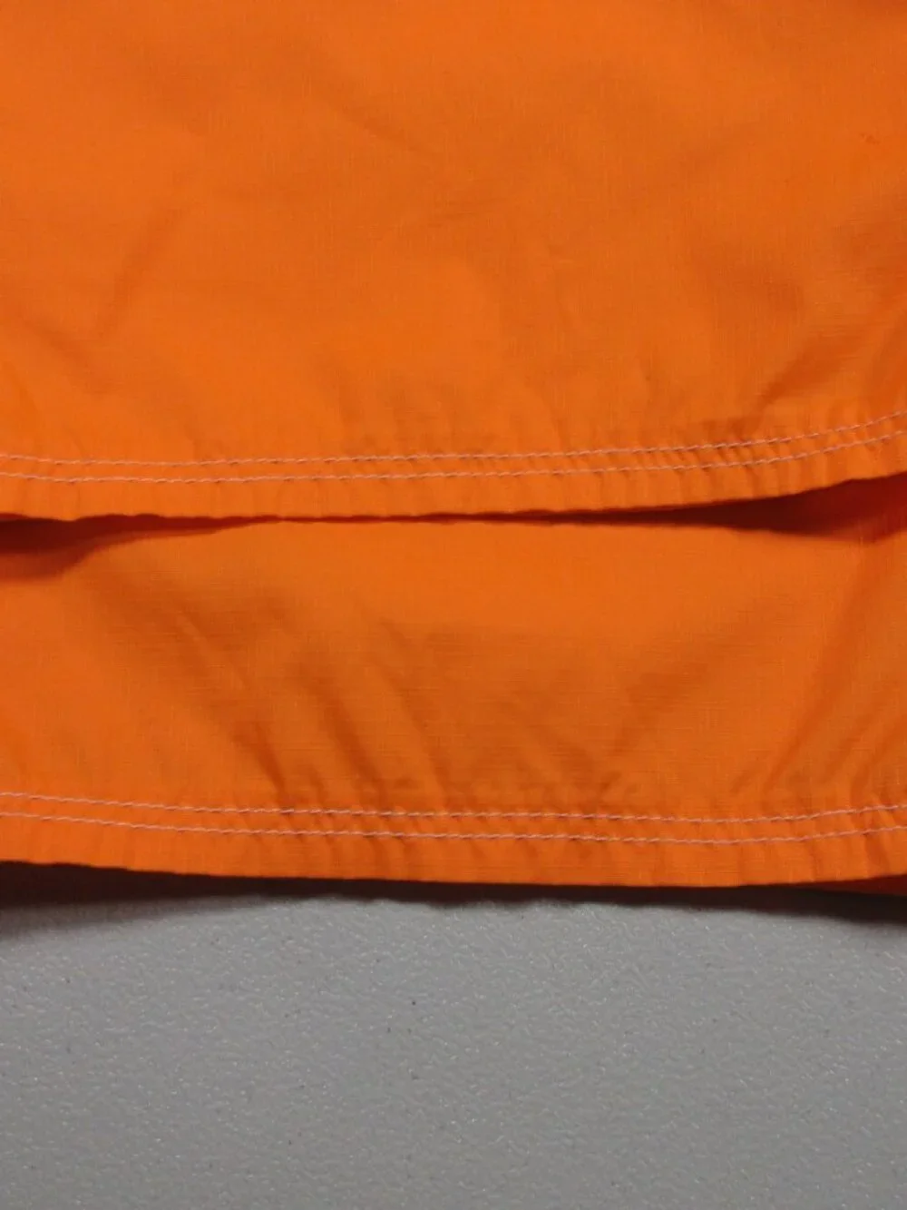 Vintage Nike Y2K womens neon orange ripstop nylon walking hiking capris XL